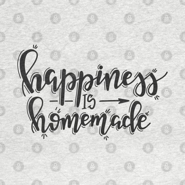 hapiness is homemade by peace and love